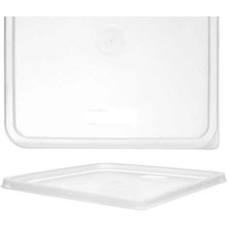Coperchio trasparente per contenitore alimentare 290 x 290 mm - Hendi 870990
