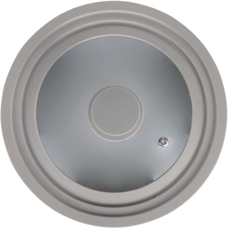 Coperchio universale 3 in 1, per padelle da  16-18-20 cm, in vetro e silicone, Si'Chef