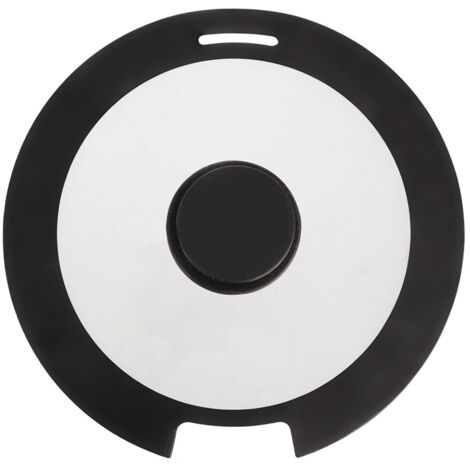COPERCHIO UNIVERSALE IN VETRO E SILICONE PER PENTOLE E PADELLE GRANDE 27 CM