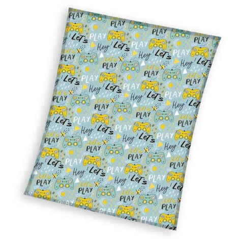 Coperta 130x170 GAMER PAD in flanella