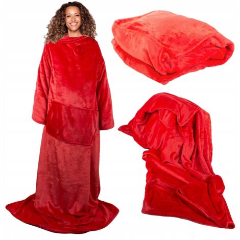 Coperta con maniche 150X200 rossa (40) GABB