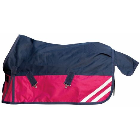 Coperta da paddock per puledri e pony in tessuto esterno 600 denari modello Mini: 75 cm, blu scuro 6900