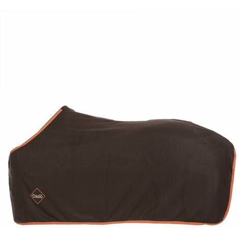 Coperta Daslö pony in pile anti-pilling 250g con chiusura anteriore e passante per la coda: 110 cm, bordeaux (05)