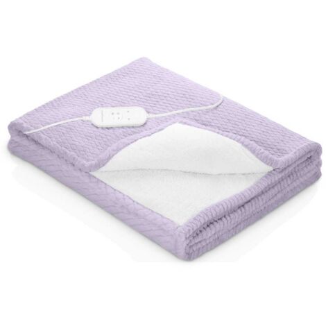 Coperta elettrica reversibile MEDISANA HB 418 120 W 180x130 cm Viola