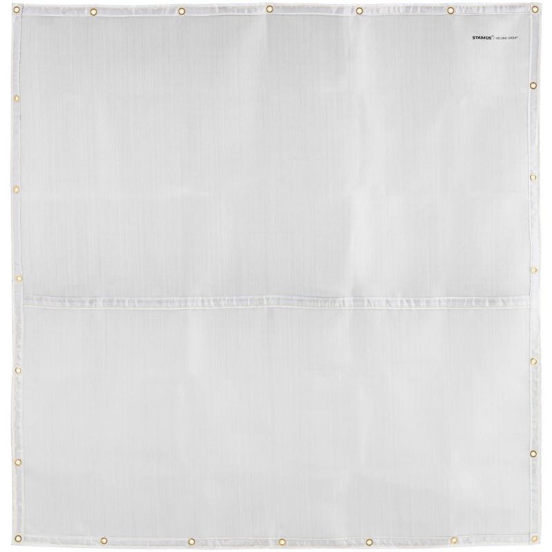 Image of Stamos - Coperta ignifuga per saldatura x cm fino a 1.000 °c - Bianco