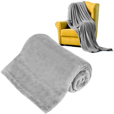Coperta in pile Teesa, spessa e calda, 150x200