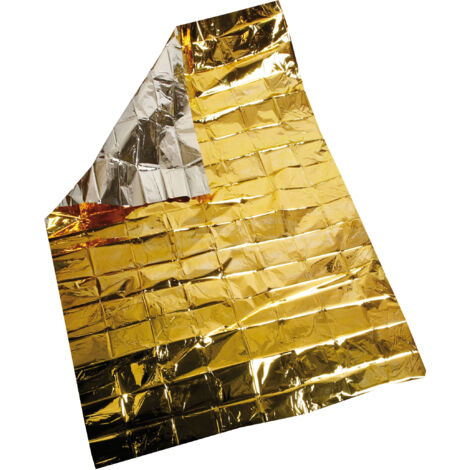 Coperta isotermica oro/argento - 160x210 cm