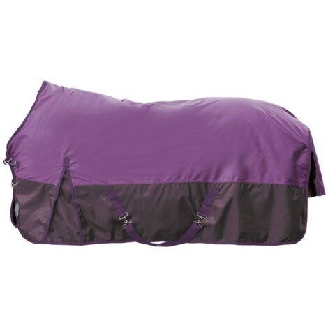 Coperta paddock Sacramento  600D, imb. 300g: 155 cm, viola e viola scuro
