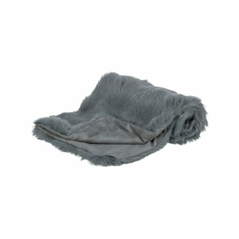 Coperta per Animali Domestici Trixie Elli Grigio scuro Poliestere 100 × 70 CM