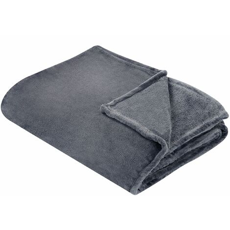 TEX HOME Coperta singola sherpa, grigio perla: prezzi e offerte