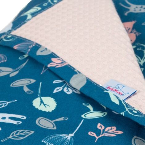 Coperta PRESTIGE in cotone, double face, 75x100
