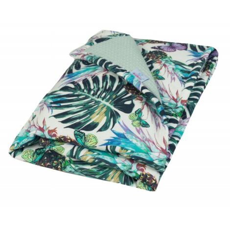 Coperta PRESTIGE in cotone, double face, 75x100