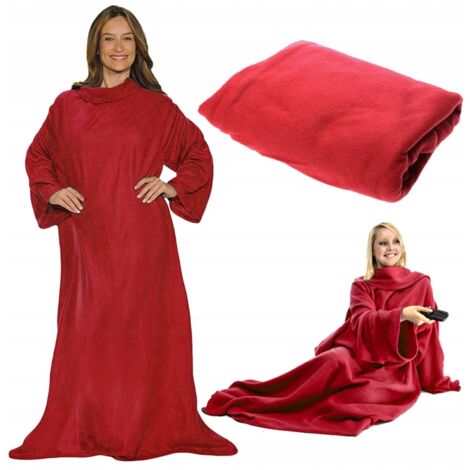 Coperta rossa con maniche (50) GABB