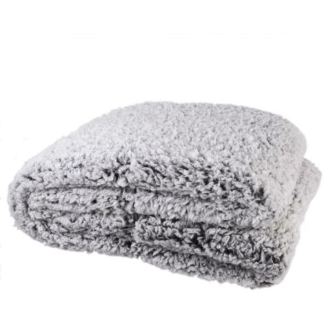 Coperta Soportar in pile GRIGIO FLUFFY