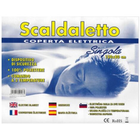 COPERTA TERMICA SINGOLA CM. 80X150