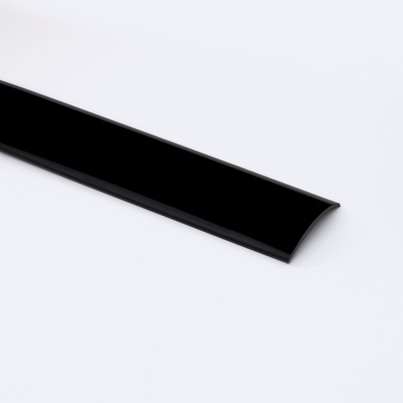 Copertura 10 metri Circolare per Profilo Alluminio compatibile con Ref. 151769 Nero traslucido