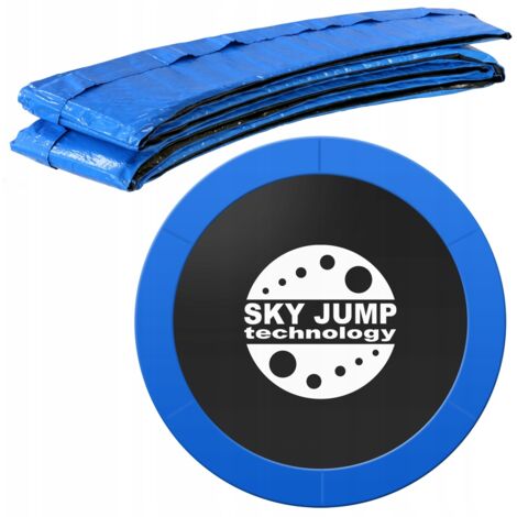 COPERTURA A MOLLA PER TRAMPOLINO 244-252 cm 8 PIEDI PROTETTORE RESISTENTE E RESISTENTE