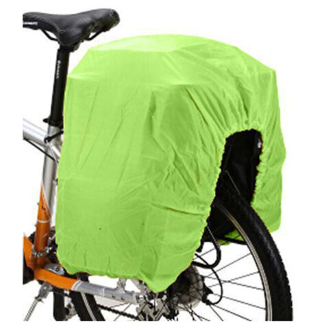 Copertura antipioggia per bicicletta, copertura antipioggia per borsa da bicicletta, copertura per borse posteriori della bicicletta, protezione dall'acqua, ultraleggera e pieghevole
