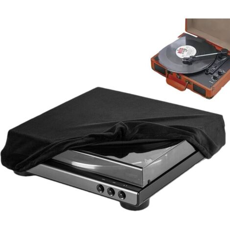 Copertura antipolvere per giradischi, copertura protettiva per giradischi, protezione per giradischi stereo, copertura antipolvere per dischi in vinile e giradischi stereo