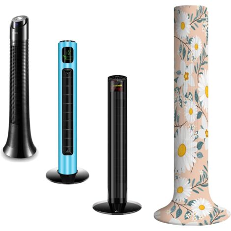 Copertura antipolvere per ventilatore a torre, protezione antipolvere per ventilatore verticale, copertura protettiva oscillante per ventilatori a piantana