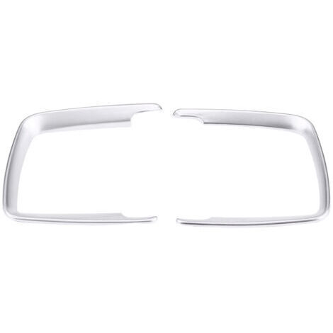 Copertura autoadesiva argento per interruttore fari per BMW Serie 1, 2, 3, 4, X5 e X6 (F20, F22, F30, F32)