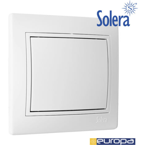 Copertura Cieca da Incasso Bianca Europa Solera Serie ERP75U