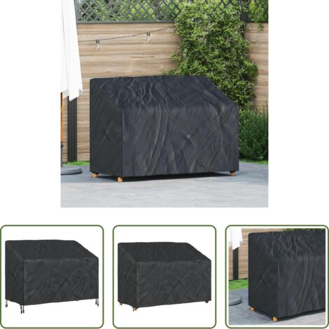Copertura da giardino -  Copertura per panchina da giardino 134 x 70 x 65 / 94 cm