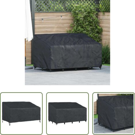 Copertura da giardino -  Copertura per panchina da giardino 160 x 100 x 61 / 89 cm