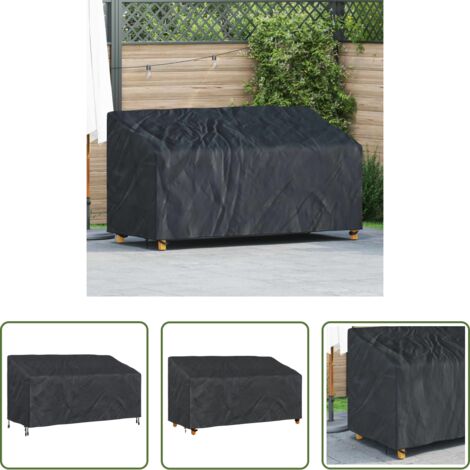 Copertura da giardino -  Copertura per panchina da giardino 185 x 85 x 65 / 94 cm