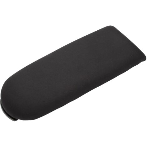 Copertura del bracciolo della console centrale compatibile con Jetta Bora Golf MK4 Polo Skoda Octavia Passat B5 Rivestimento in tessuto nero