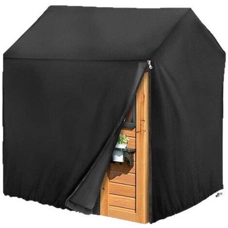 Copertura impermeabile per casetta da gioco per esterni 210D - Copertura protettiva solare (120x110x140 cm)