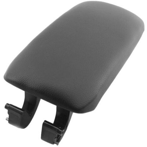 Copertura in pelle nera per console centrale per Audi A3 (modelli 2003-2012), codice articolo 8P0864245P, modello: Pelle nera 70 QPUION