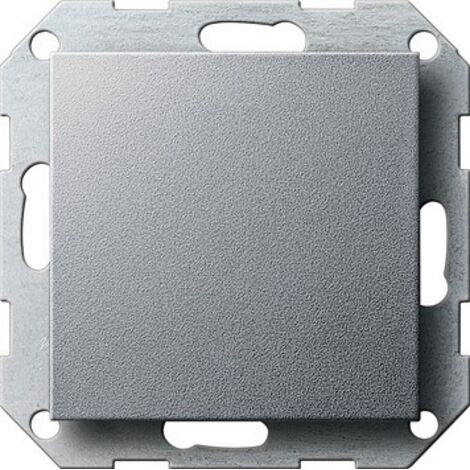Copertura interruttore Gira 2109130 alluminio montaggio a vite IP20