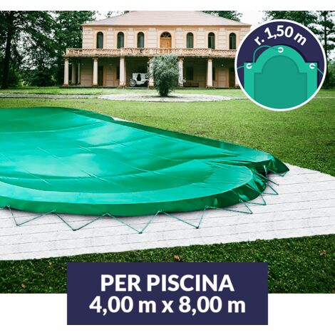 POMPA SVUOTAMENTO PISCINA E TELO INVERNALE 3.595 litri/h – Castelflora