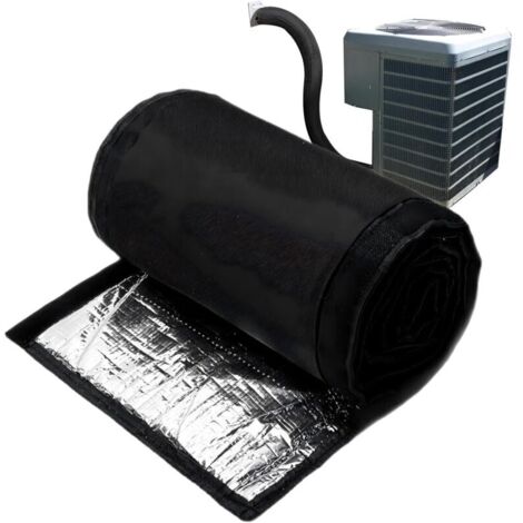 Copertura isolante in rame a 3 strati per HVAC, copertura per tubo di riduzione del calore, rivestimento per condotto di scarico della polvere, protezione flessibile per tubo di ventilazione, progetta