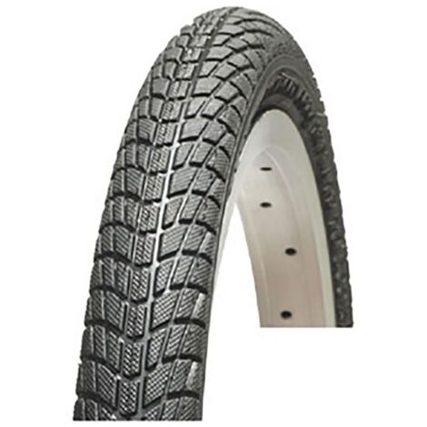 Copertura nera ruota bici bambino copertone 16 pollici x 1,75