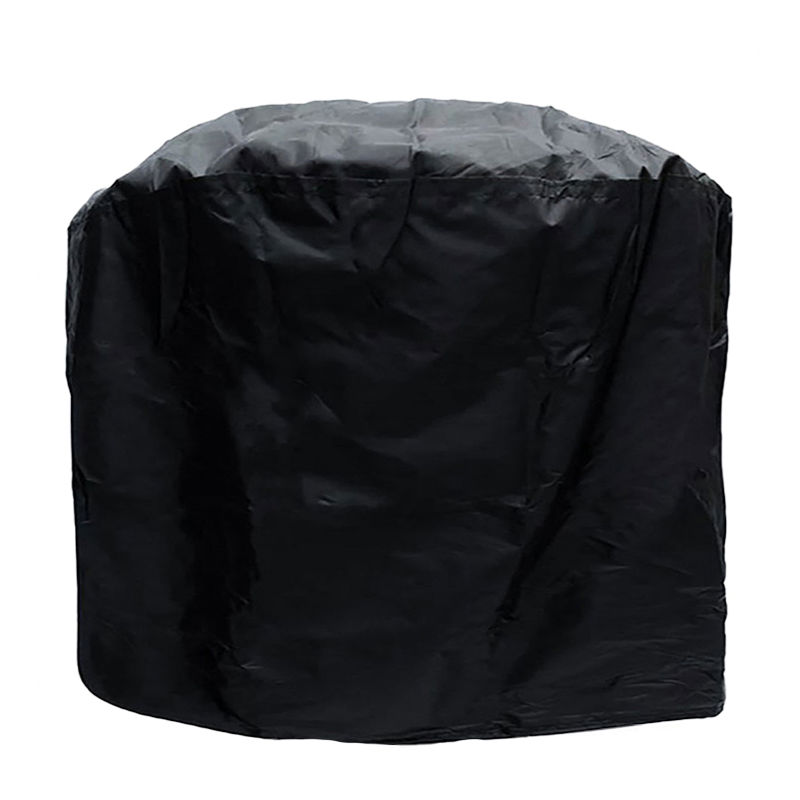 Copri barbecue in tessuto Oxford nero (tessuto Oxford 210D) cilindrico 3XL) 71 * 73 cm (altezza * diametro)
