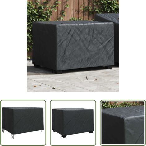 Copertura per arredi -  Copertura per mobili Nero 110 x 84 x 70 cm Tessuto Oxford 210D