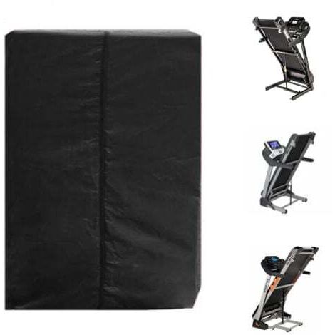 Copertura per auto, Copertura per tapis roulant pieghevole, Antivento 210D, Antipioggia, Copertura in tessuto Oxford, 95×75×160 cm, Nero - RWBarcas para coche