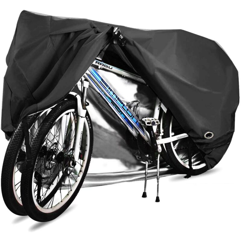 Image of Copribici, Copribicicletta in poliestere Oxford impermeabile di alta qualità 210D, Adatto per biciclette, motociclette e scooter elettrici, Può