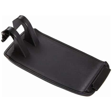 Copertura per bracciolo centrale con piastra di base, per A3 8P / A5 2003-2013, in pelle nera, codice OE: 8P0864245P