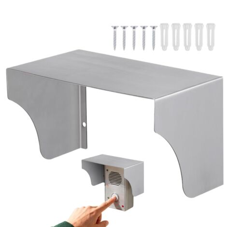 Copertura per campanello – Alloggiamento in acciaio inossidabile – Scatola impermeabile senza fili  Per tastiera, caricabatterie, controller di accesso, presa esterna domestica