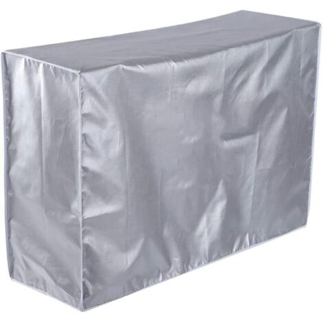 Copertura per condizionatore d'aria da esterno 86x35x60 cm - Antipolvere, antineve, facile da installare, resistente