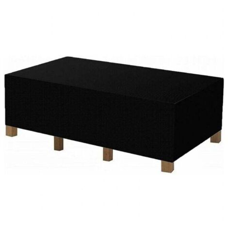 Copertura per mobili da giardino 180 x 120 x 74 cm Nero