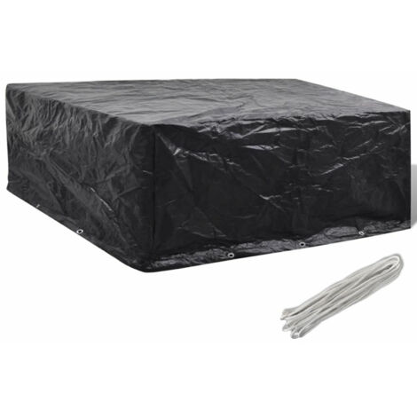 Copertura per Mobili da Giardino con 10 Occhielli 260x260x90 cm