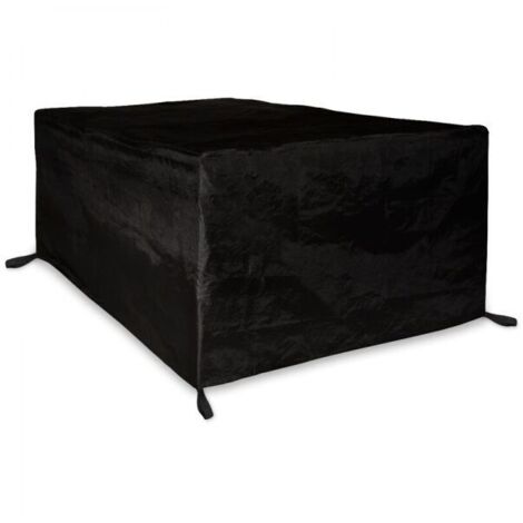 Copertura per mobili da giardino - Misura grande - 245x150x95cm - Per un tavolo e 6-8 sedie