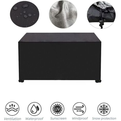Copertura per mobili da giardino per veranda esterna, set di mobili da giardino per veranda, copertura impermeabile, copertura per veranda esterna, set di mobili da giardino