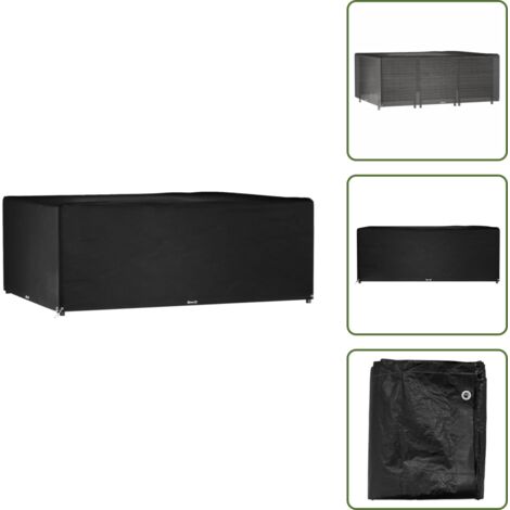 Copertura per mobili da giardino - vidaXL Copertura Mobili Giardino 16 Occhielli 278x204x105 Rettangolare - Telo in polietilene