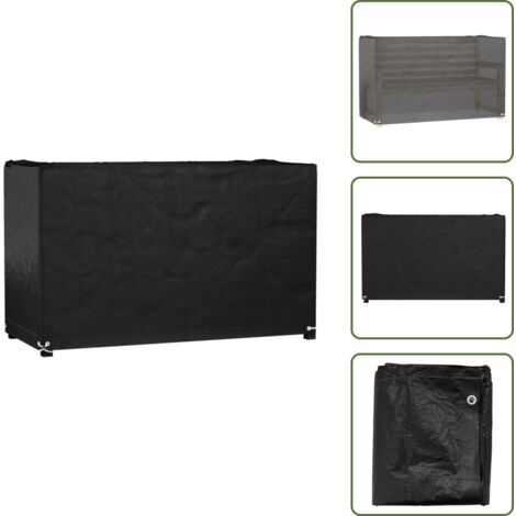 Copertura per mobili in rattan - vidaXL Copertura Mobili Giardino 8 Occhielli 170x94x70 cm Rettangolare - Telo antiraggi UV