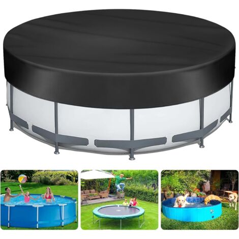 Copertura per piscina Ø 82 cm, Copertura per piscina rotonda, Copertura protettiva per piscina, Copertura per piscina a bolle, Copertura per piscina, Impermeabile, Resistente ai raggi UV